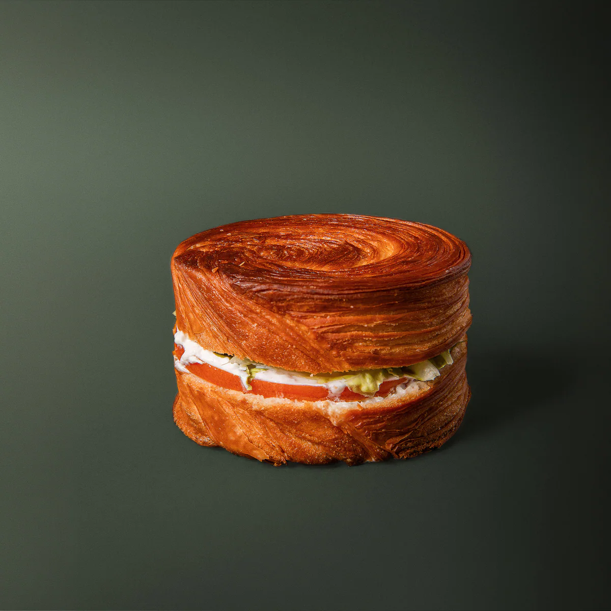 Croissant Bread Sandwich Burrata von Street Barista in Krefeld